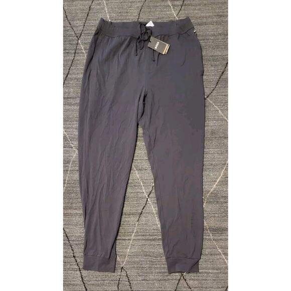 Boss Hugo Boss Men's Gray Logo Identity Sleep Jogger Pants! SZ L - Picture 1 of 6